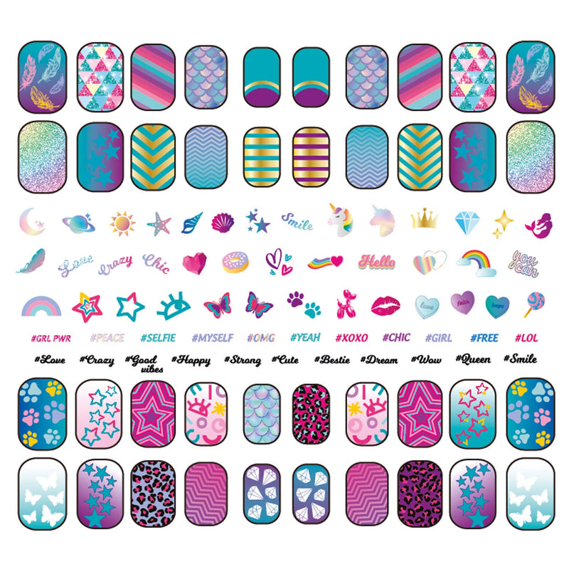 Afbeelding laden in galerijviewer, Clementoni crazy chic - fluo nails
