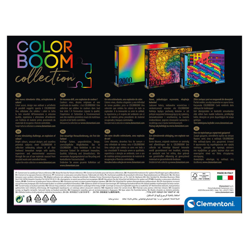 Afbeelding laden in galerijviewer, Clementoni colorboom puzzel marbles, 1000st.
