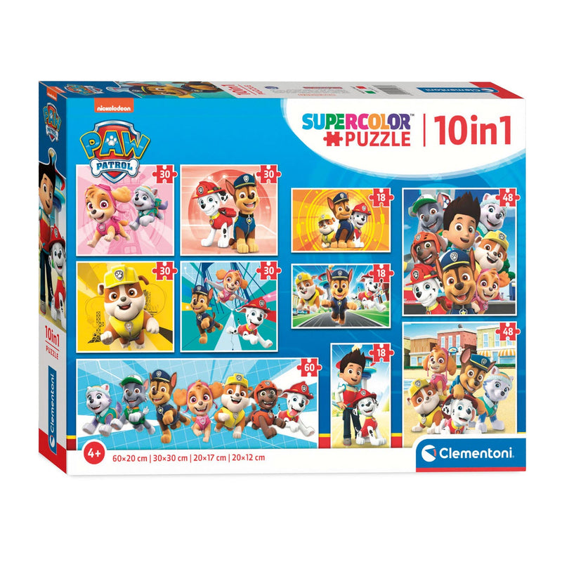 Afbeelding laden in galerijviewer, Clementoni puzzels paw patrol, 10in1
