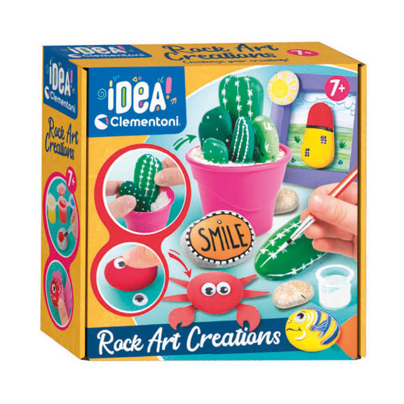 Afbeelding laden in galerijviewer, Clementoni Idea Steen Creaties Schilderen
