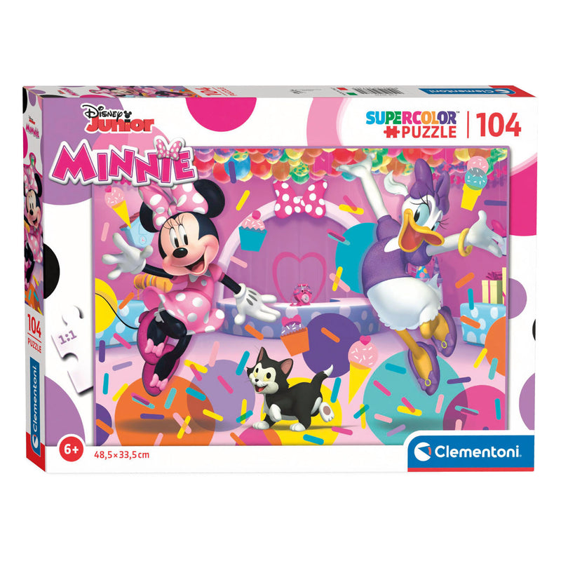 Afbeelding laden in galerijviewer, Clementoni puzzel minnie mouse, 104st.
