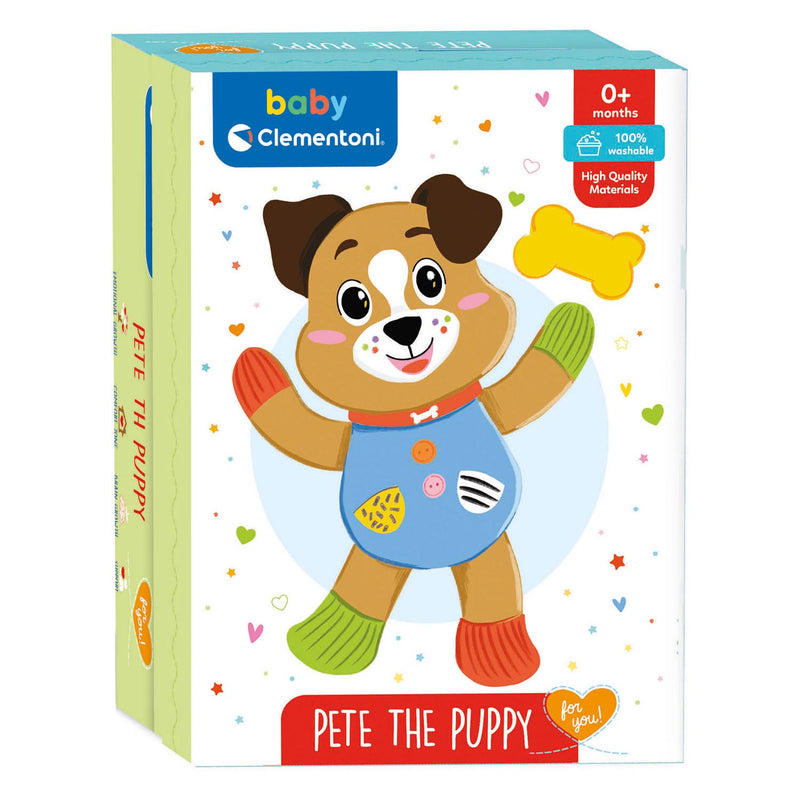 Afbeelding laden in galerijviewer, Clementoni Baby Pluchen Knuffel Pete de Puppy
