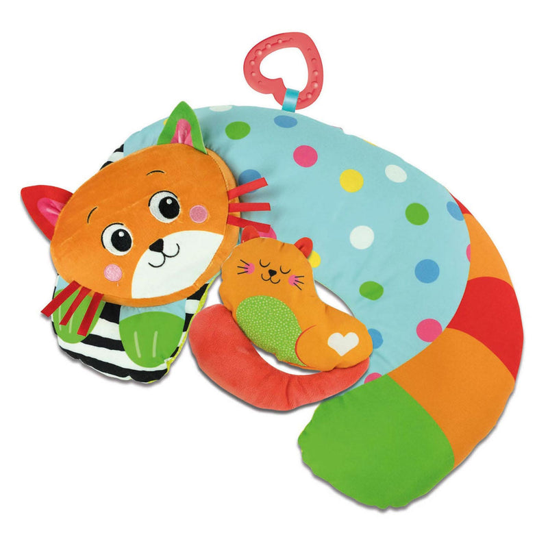 Afbeelding laden in galerijviewer, Clementoni Baby Tummy Time Kussen Kitty Cat
