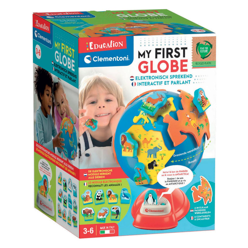 Afbeelding laden in galerijviewer, Clementoni Education Mijn Eerste Wereldbol Leerspel
