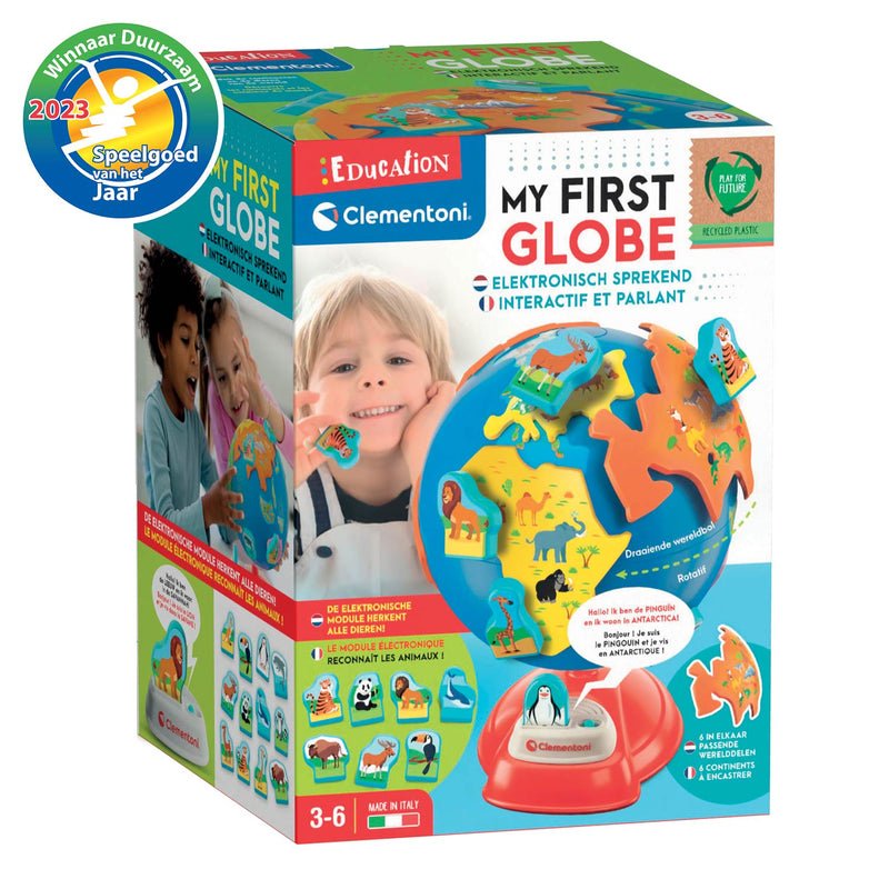 Afbeelding laden in galerijviewer, Clementoni Education Mijn Eerste Wereldbol Leerspel
