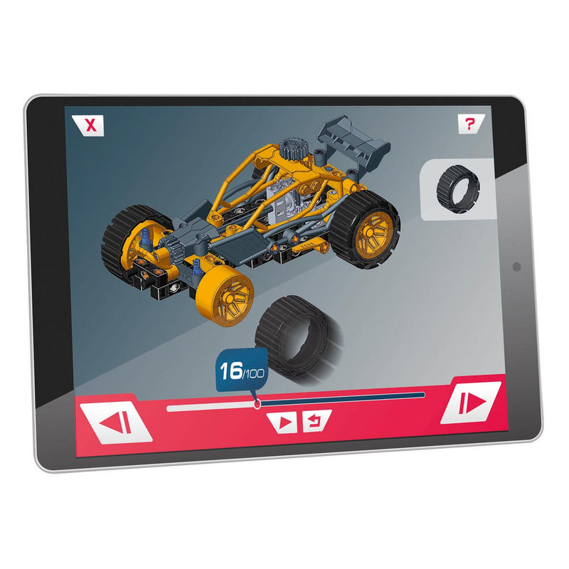 Afbeelding laden in galerijviewer, Clementoni wetenschap spel mechanica - buggy quad - 90dlg.
