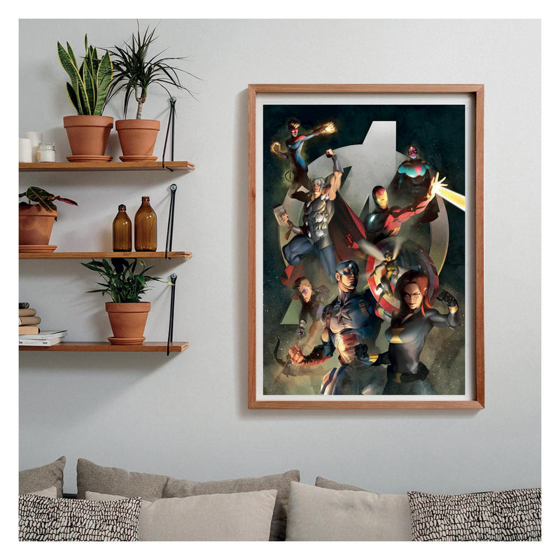 Afbeelding laden in galerijviewer, Clementoni puzzel disney 100 jaar - marvel avengers 1000 stukjes.

