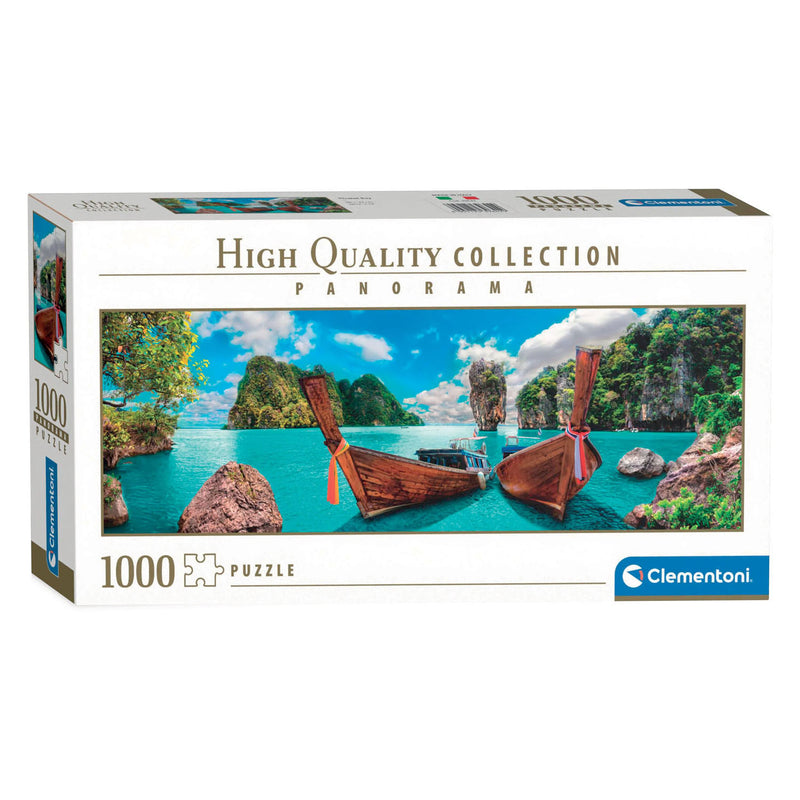 Afbeelding laden in galerijviewer, Clementoni Panorama Legpuzzel Phuket Bay, 1000st.
