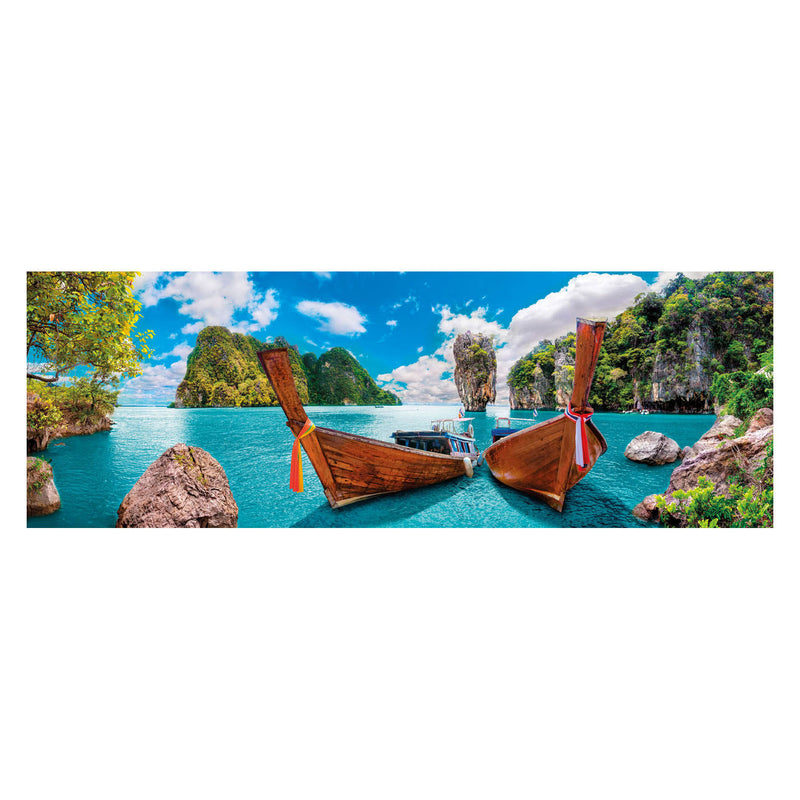 Afbeelding laden in galerijviewer, Clementoni Panorama Legpuzzel Phuket Bay, 1000st.
