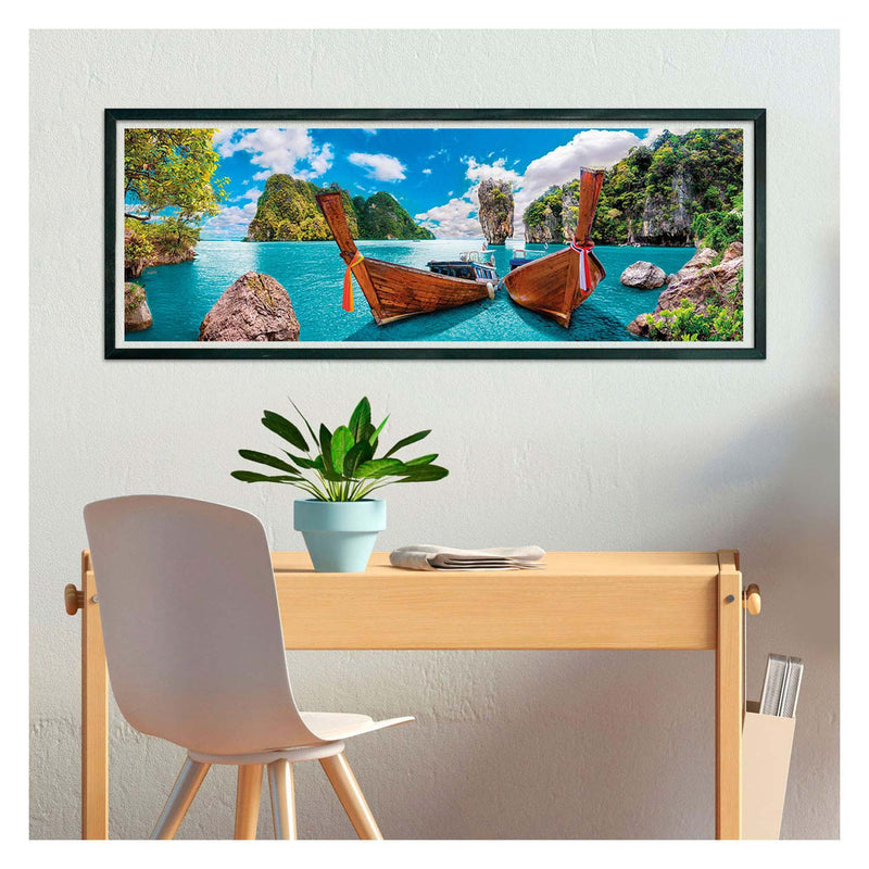 Afbeelding laden in galerijviewer, Clementoni Panorama Legpuzzel Phuket Bay, 1000st.

