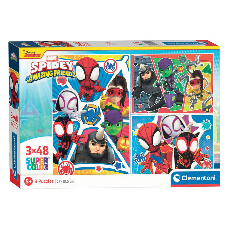 Afbeelding laden in galerijviewer, Clementoni Puzzel Spidey, 3x48st.
