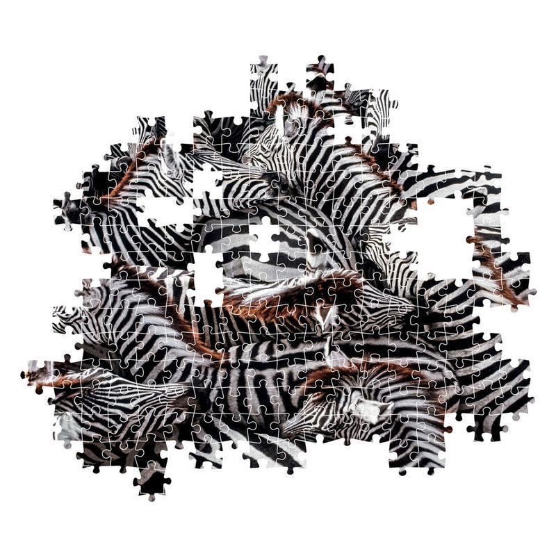 Afbeelding laden in galerijviewer, Clementoni Legpuzzel National Geographics - Zebra, 1000st.
