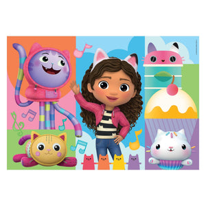 Clementoni puzzel 2x60 stukjes gabby´s dollhouse