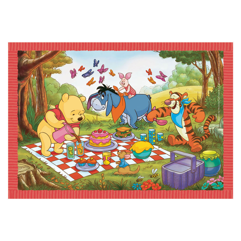 Afbeelding laden in galerijviewer, Clementoni legpuzzel color disney winnie de poeh, 4in1
