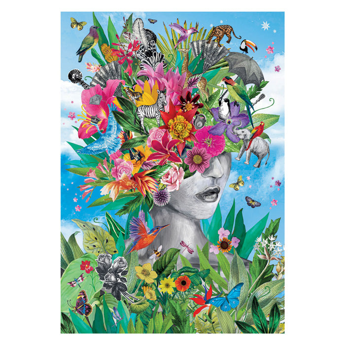 Afbeelding laden in galerijviewer, Clementoni legpuzzel head in the jungle, 500st.
