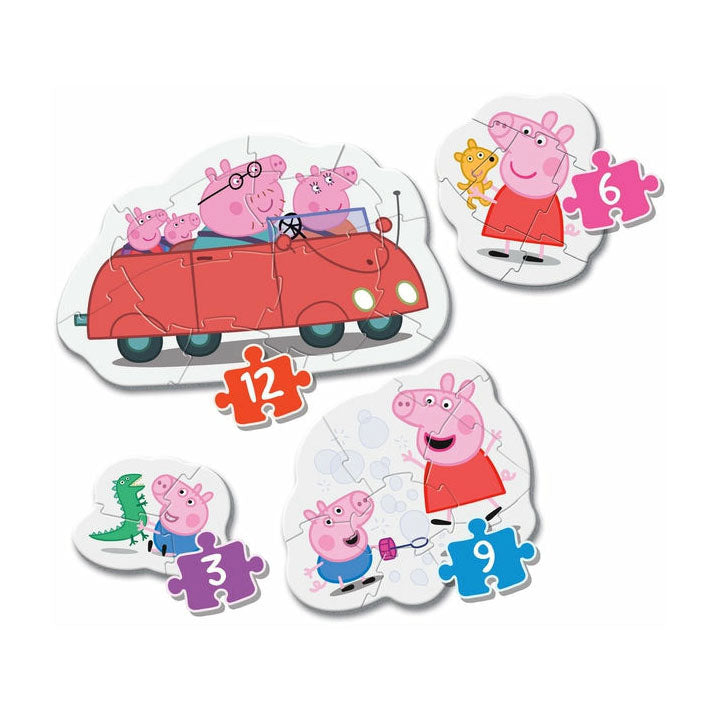 Afbeelding laden in galerijviewer, Clementoni my first puzzles peppa pig
