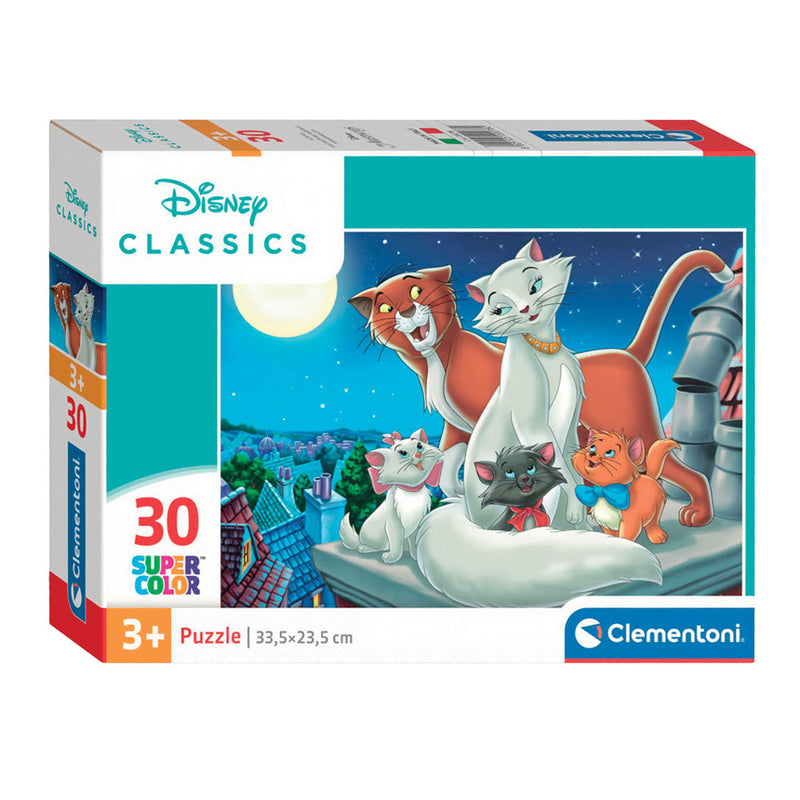 Afbeelding laden in galerijviewer, Clementoni legpuzzel super color disney dieren, 30st.
