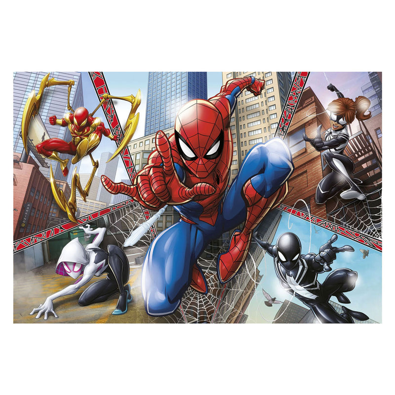 Afbeelding laden in galerijviewer, Clementoni legpuzzel super color maxi spiderman, 104st.
