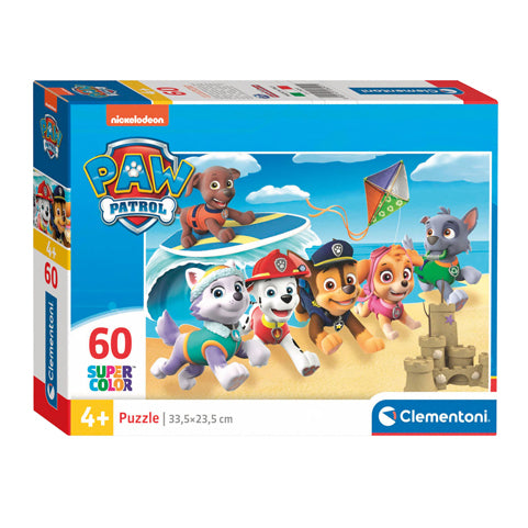 Afbeelding laden in galerijviewer, Clementoni legpuzzel super color paw patrol, 60st.
