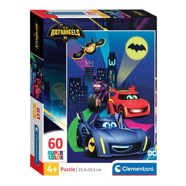 Afbeelding laden in galerijviewer, Clementoni legpuzzel super color batwheels, 60st.
