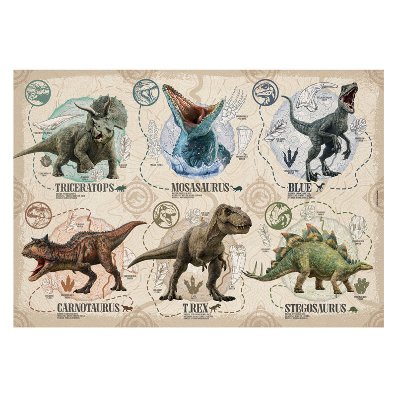 Afbeelding laden in galerijviewer, Clementoni legpuzzel super color jurassic world, 104st.
