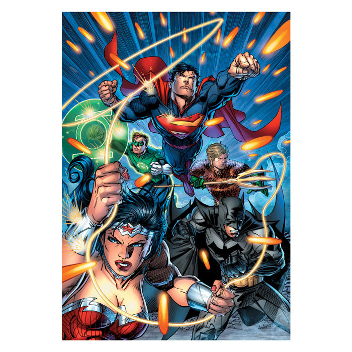 Afbeelding laden in galerijviewer, Clementoni legpuzzel super color dc comics justice league, 300st.
