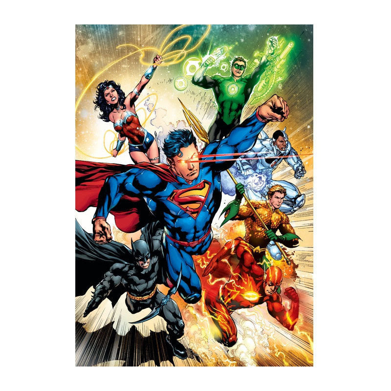 Afbeelding laden in galerijviewer, Clementoni legpuzzel dc comics justice league, 500st.
