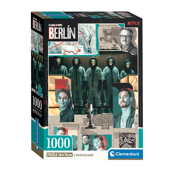 Afbeelding laden in galerijviewer, Clementoni legpuzzel la casa de papel, 1000st.
