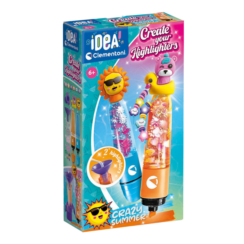 Afbeelding laden in galerijviewer, Clementoni idea maak je eigen markeerstiften - crazy summer

