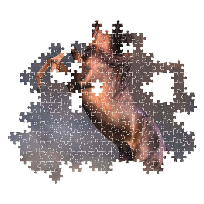 Afbeelding laden in galerijviewer, Clementoni legpuzzel wild red stallion, 500st.

