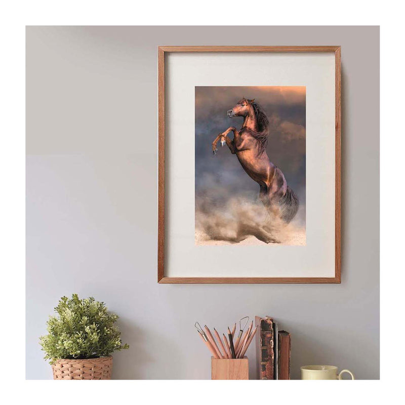 Afbeelding laden in galerijviewer, Clementoni legpuzzel wild red stallion, 500st.
