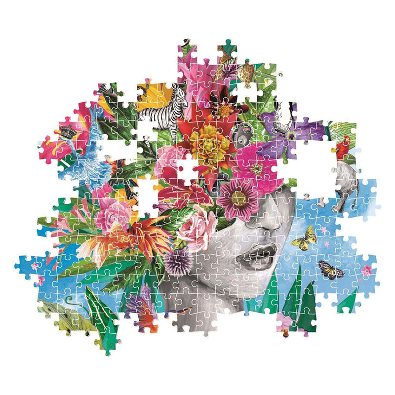 Afbeelding laden in galerijviewer, Clementoni legpuzzel head in the jungle, 500st.
