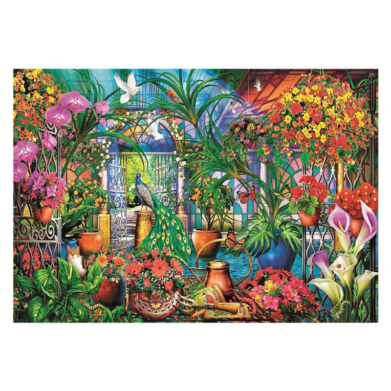 Afbeelding laden in galerijviewer, Clementoni legpuzzel the greenhouse caretakers, 500st.
