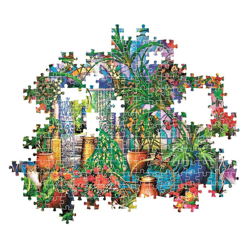 Afbeelding laden in galerijviewer, Clementoni legpuzzel the greenhouse caretakers, 500st.
