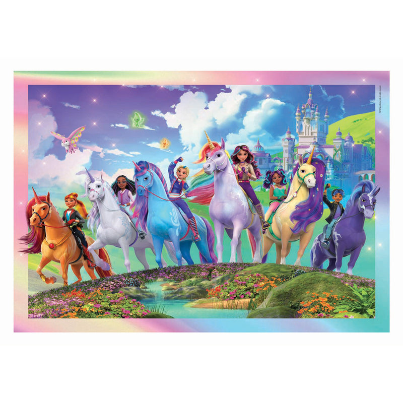 Afbeelding laden in galerijviewer, Clementoni puzzel unicorn academy - 104dlg.
