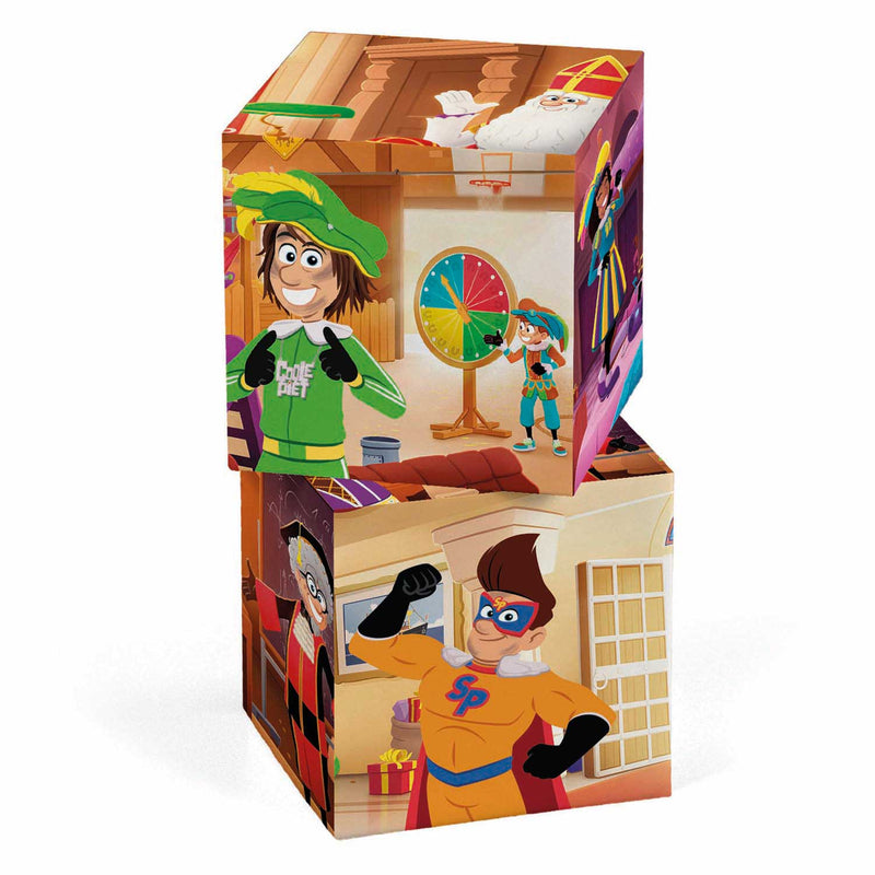 Afbeelding laden in galerijviewer, Clementoni blokkenpuzzel sinterklaas - 12st.
