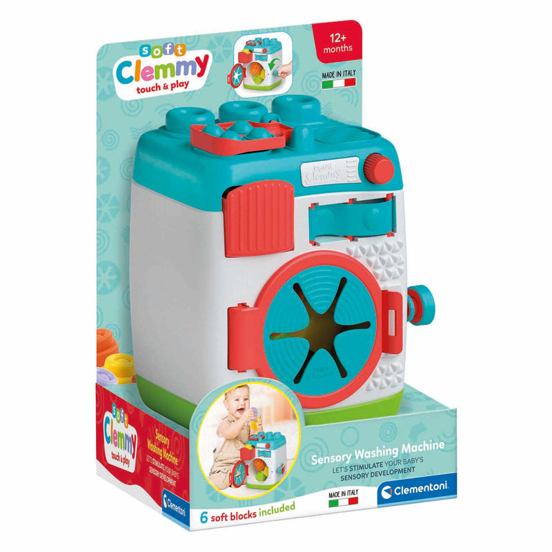 Afbeelding laden in galerijviewer, Clementoni soft clemmy wasmachine
