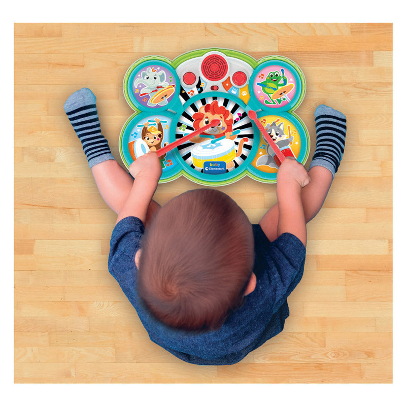 Afbeelding laden in galerijviewer, Clementoni baby drumset dieren
