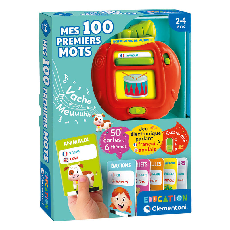 Afbeelding laden in galerijviewer, Clementoni education - mijn 100 eerste woorden fr-en
