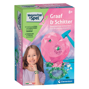 Clementoni wetenschap spel armbanden uitgraafset