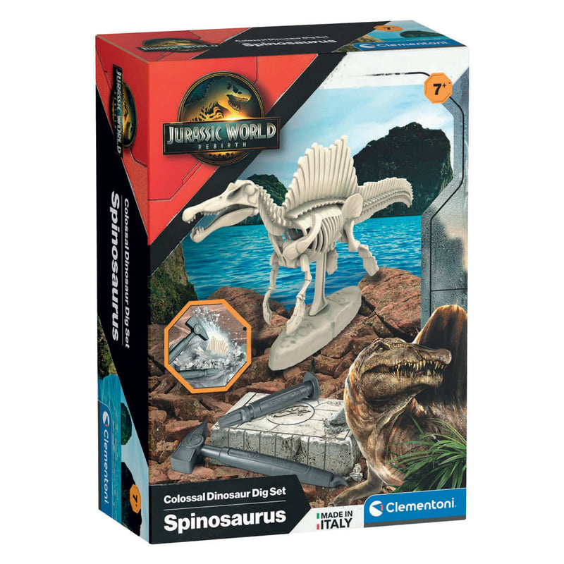 Afbeelding laden in galerijviewer, Clementoni wetenschap spel jurassic world spinosaurus uitgraafset
