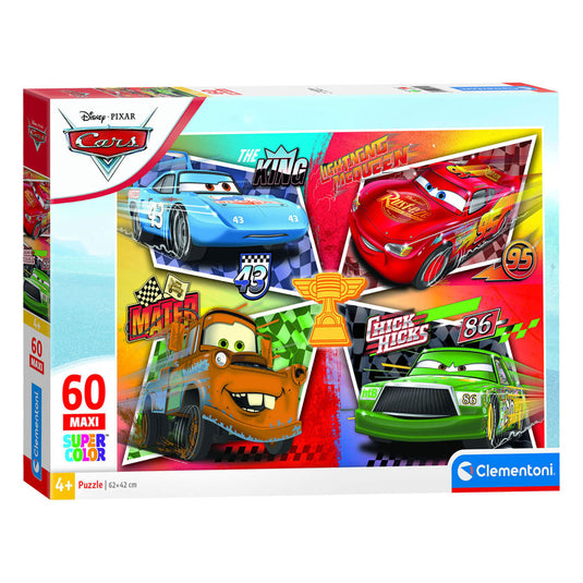 Clementoni legpuzzel cars - 60st. maxi