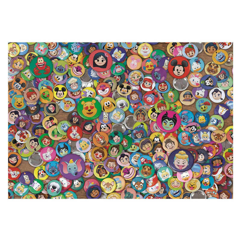 Afbeelding laden in galerijviewer, Clementoni onmogelijke legpuzzel disney - 1000st.
