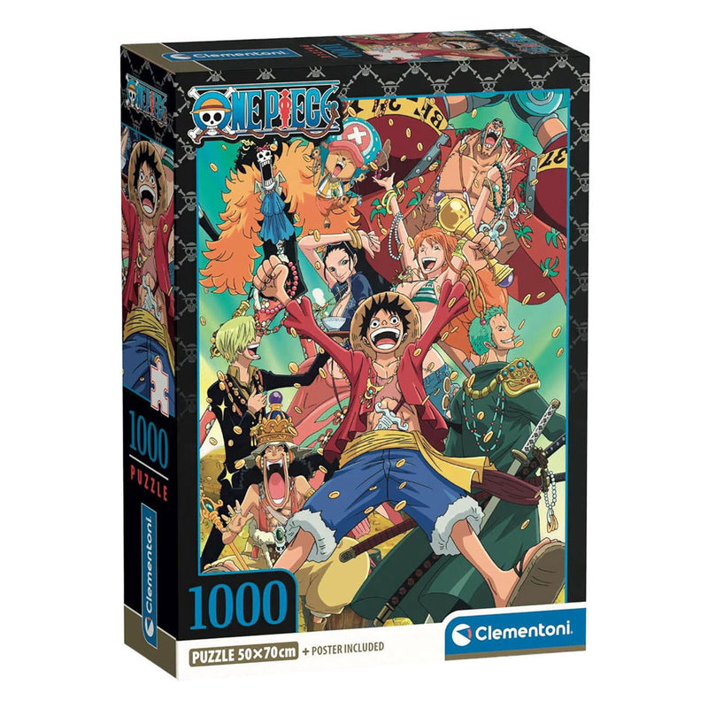 Afbeelding laden in galerijviewer, Clementoni legpuzzel one piece luffy - 1000st.
