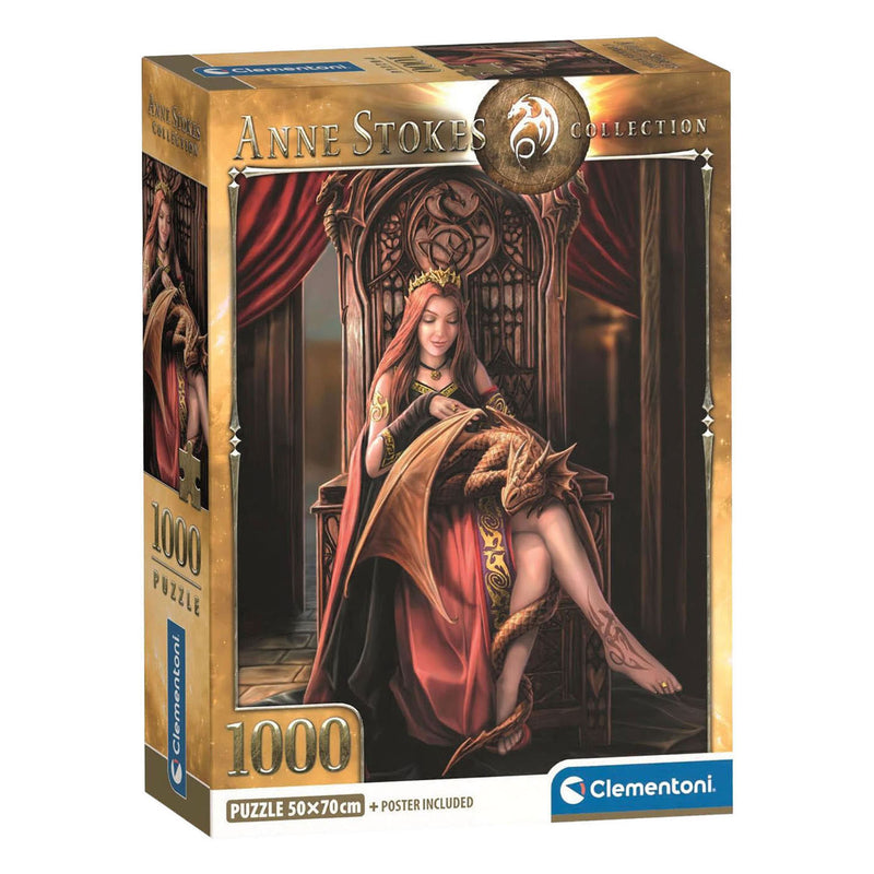 Afbeelding laden in galerijviewer, Clementoni legpuzzel anne stokes friends forever - 1000st.

