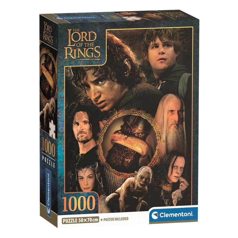 Afbeelding laden in galerijviewer, Clementoni legpuzzel the lord of the rings - 1000st.
