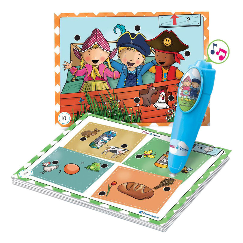 Afbeelding laden in galerijviewer, Clementoni education - leerspel fien en teun quizzy
