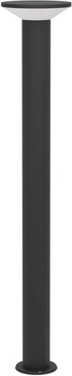 Eglo rigosa staande lamp buiten - led - 100 cm - zwart wit