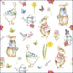 Ambiente servetten easter garden 33cm