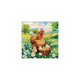 Ambiente servetten 33cm easter chicks in meadow